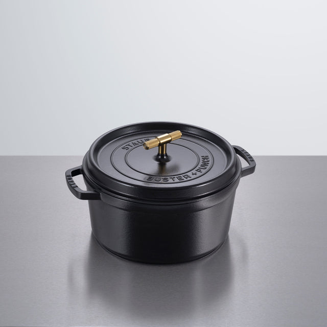 28 cm Cast Iron Cocotte - Buster + Punch, in collaboration with Staub