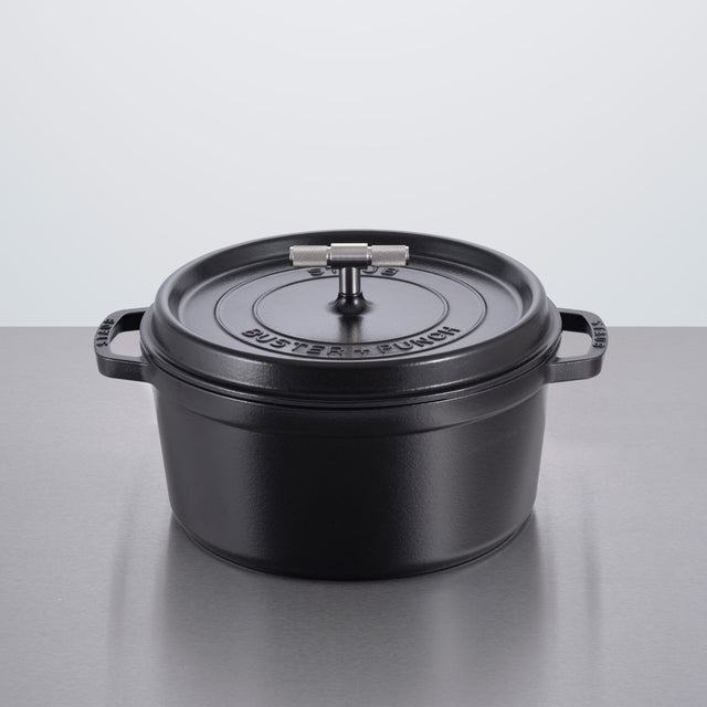 28 cm Cast Iron Cocotte - Buster + Punch, in collaboration with Staub