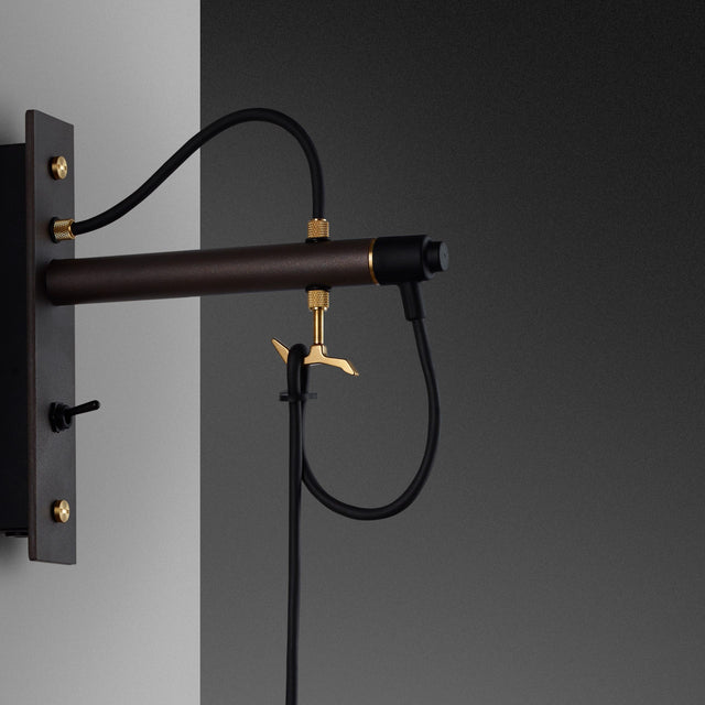 Wall light Hooked Wall Graphite Nude Nude Buster + Punch