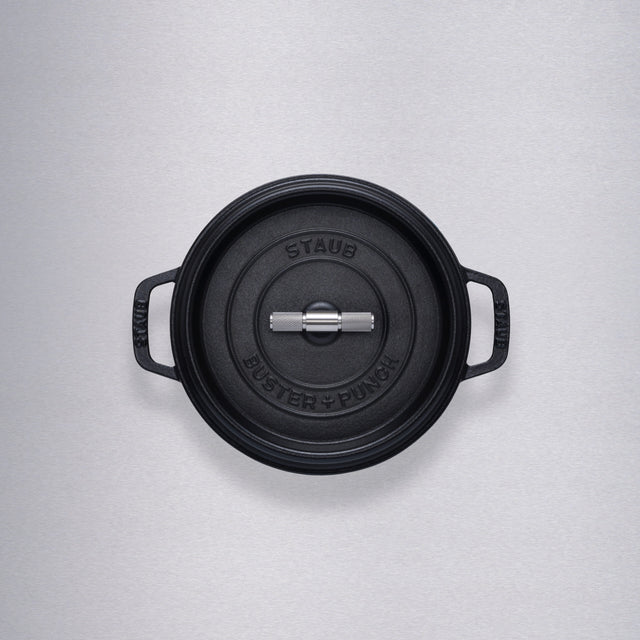 24 cm Cast Iron Cocotte - Buster + Punch, in collaboration with Staub