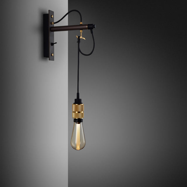 Wall light Hooked Wall Graphite Nude Nude Buster + Punch