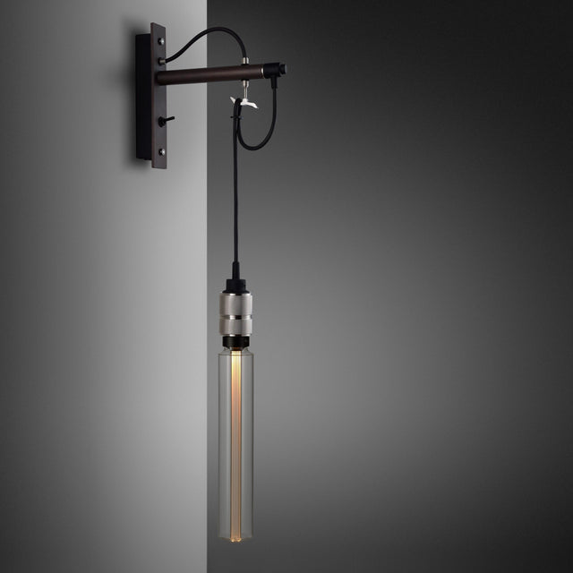 Wall light Hooked Wall Graphite Nude Nude Buster + Punch
