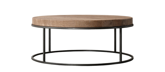 Aaron Round Coffee Table 90 W x 90 D x 37 H