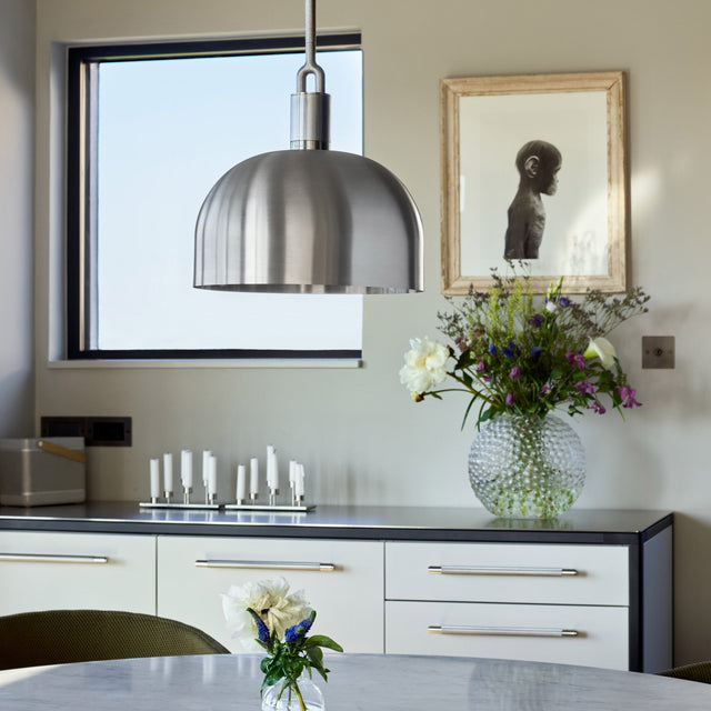 Candelabru Forked Forked Pendant Shade Large Buster + Punch London