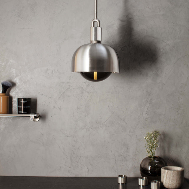 Candelabru Forked Pendant Shade Globe Medium Buster + Punch London
