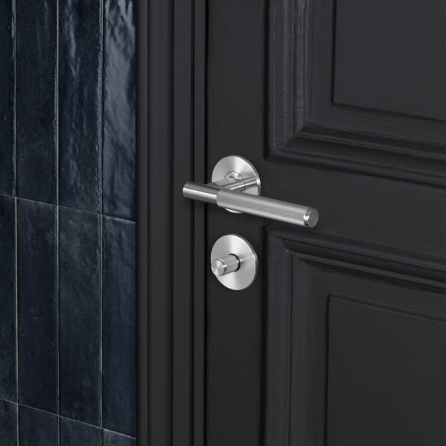 Door handle set Linear - Metal solid | Buster + Punch