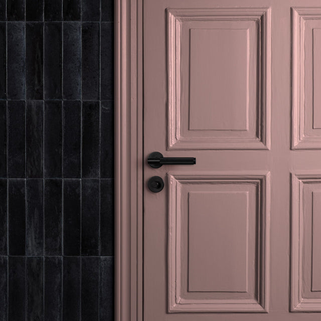 5 x Sprung door handle set - Cross Knurl | Buster + Punch