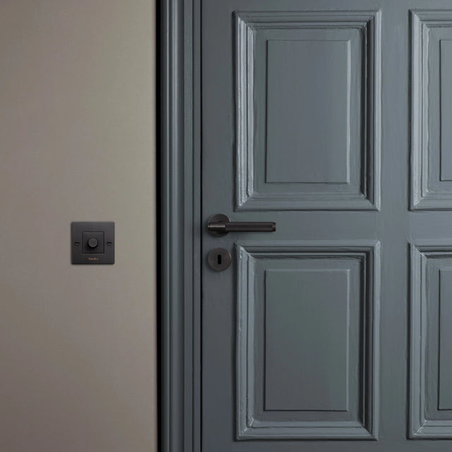 5 x Sprung door handle set - Cross Knurl | Buster + Punch
