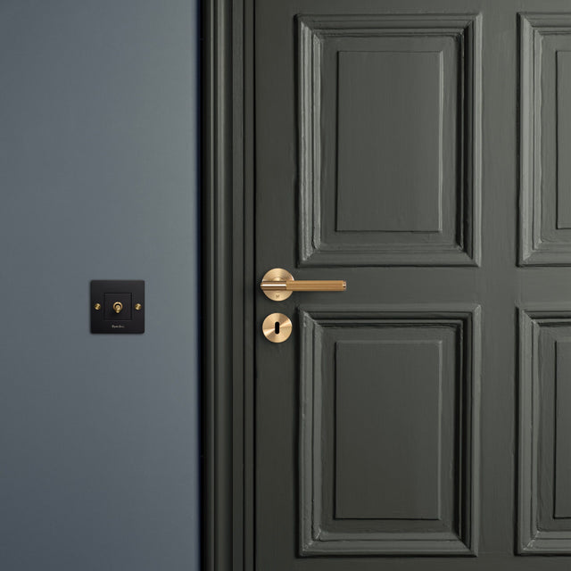 Door handle set Linear - Metal solid | Buster + Punch