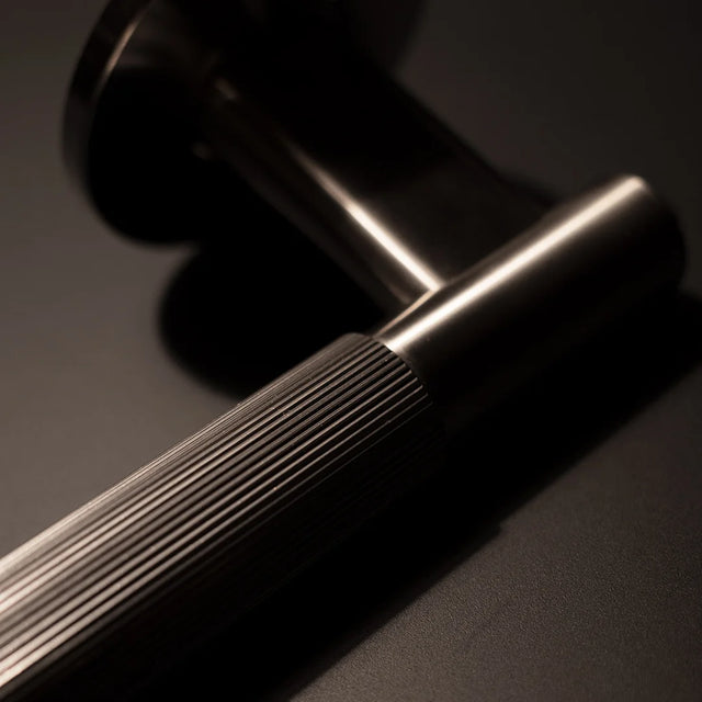 Door handle set Linear - Metal solid | Buster + Punch