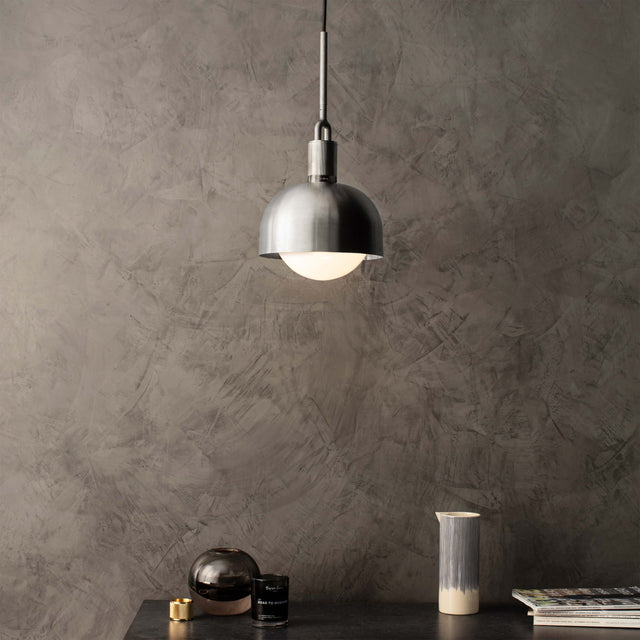 Candelabru Forked Pendant Shade Globe Medium Buster + Punch London