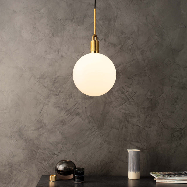 Candelabru Forked Pendant Globe Large Buster + Punch London