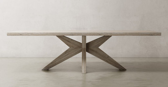 Table de salle à manger en chêne massif Sirius