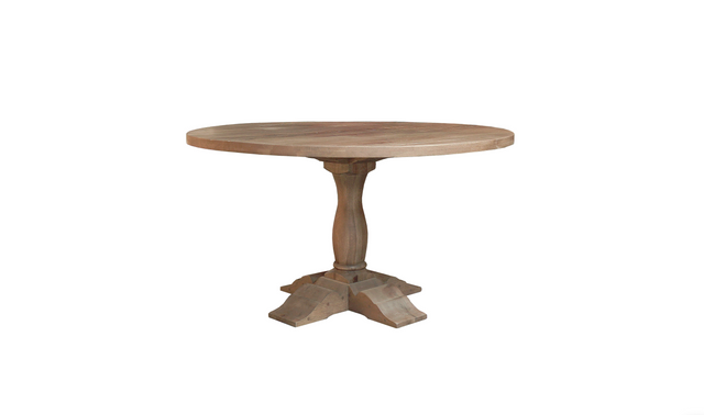 Calais Oak Round Table