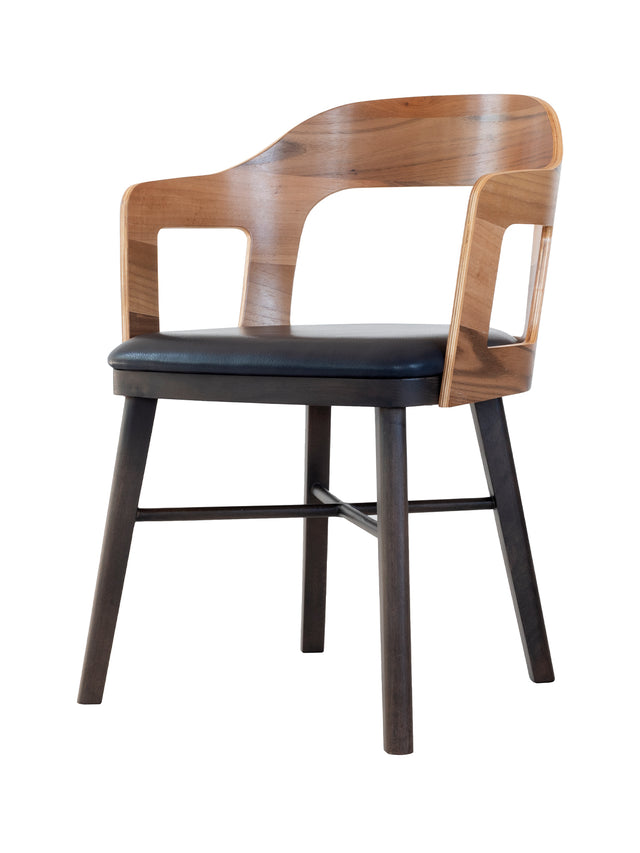 Cosmo Cross chair 57 W x 53 D x 81 H