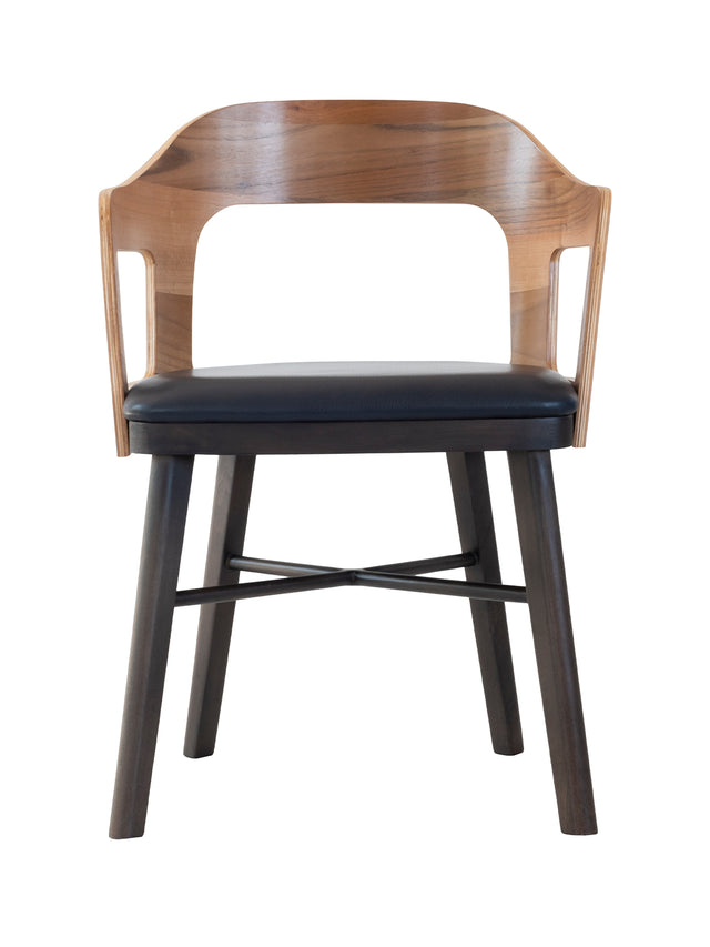 Cosmo Cross chair 57 W x 53 D x 81 H