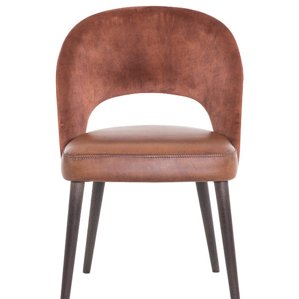Scaun Dining Dex cu Picioare din lemn 55 W x 60 D x 82 H