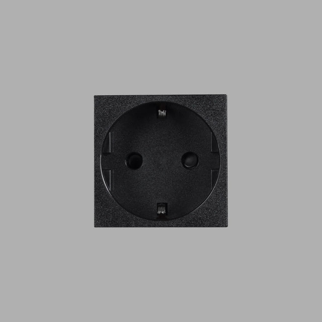 SCHUKO socket module Type F - 45mm - Buster + Punch