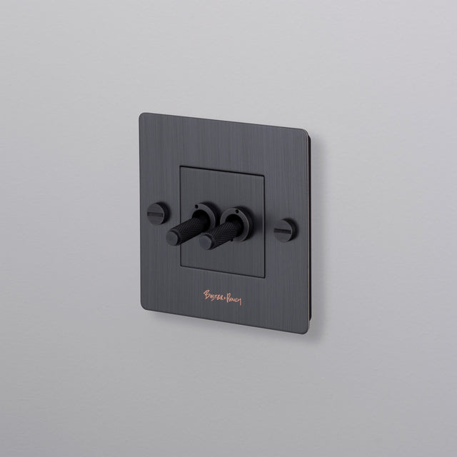 1G Retractable Switch with 2 Buster + Punch Switches