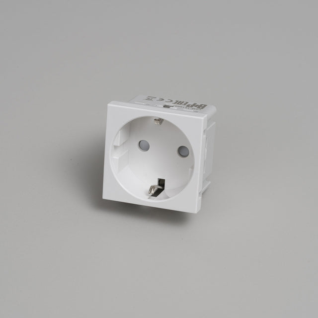 SCHUKO socket module Type F - 45mm - Buster + Punch