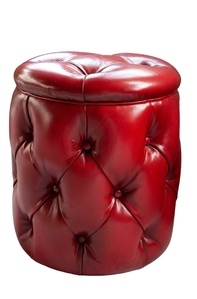 Marta Stool - Pouf 40 W x 40 D x 48 H