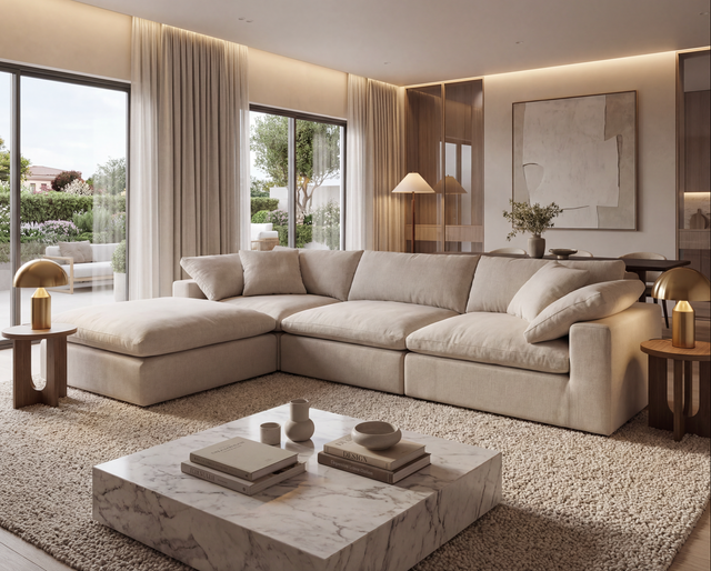 FLOAT – canapea modulară premium, creată pentru relaxare absolută