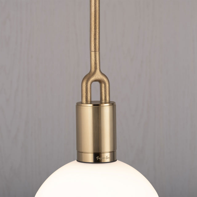 Candelabru Forked Pendant Globe Large Buster + Punch London