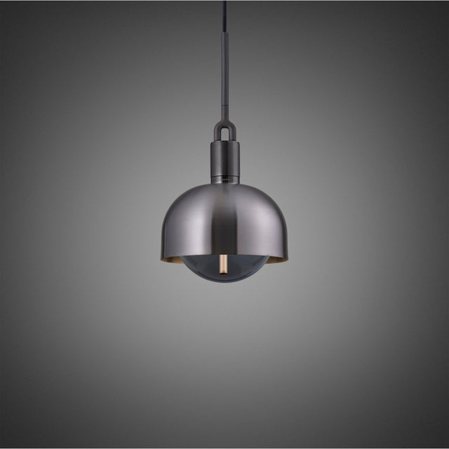 Candelabru Forked Pendant Shade Globe Medium Buster + Punch London
