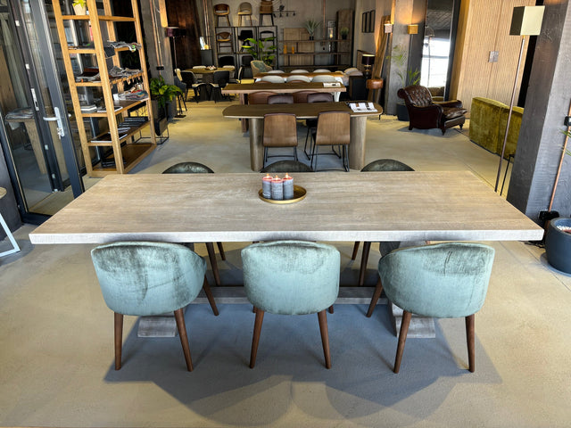 Paris Rectangle Solid Wood Dining Table