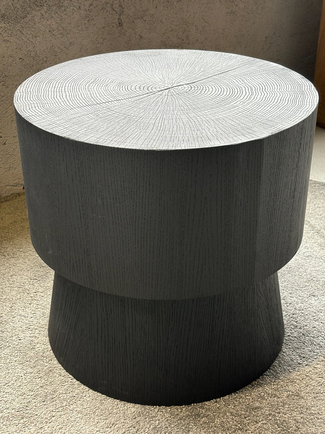 Coffee Table Log Oak 51x51x50 cm