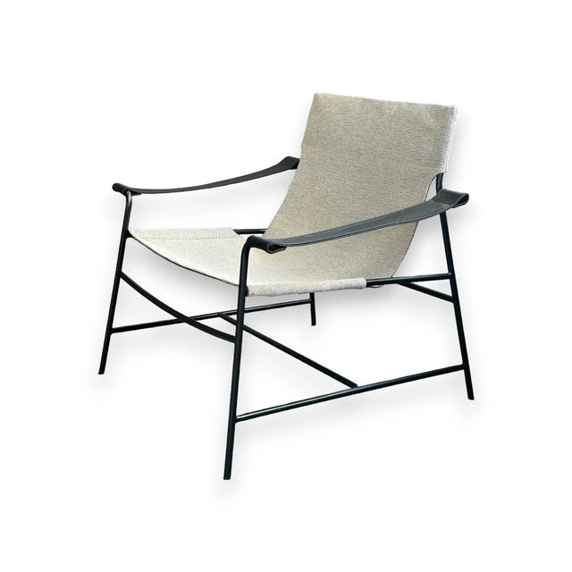 Iron armchair 84W x 82D x 80H