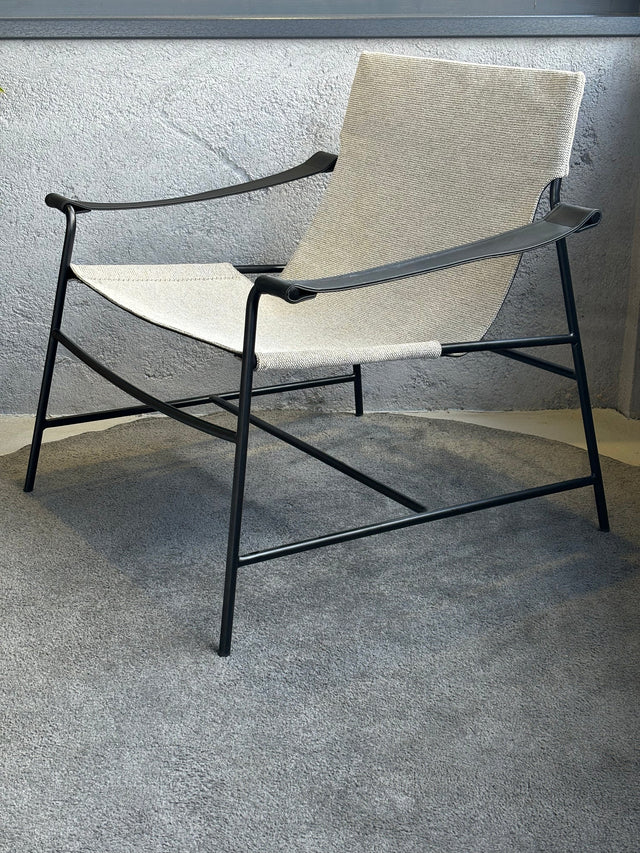 Iron armchair 84W x 82D x 80H