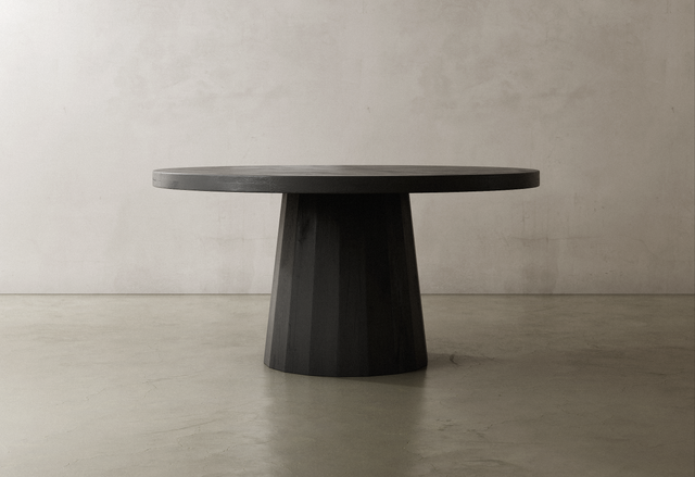 Jake round table in solid oak