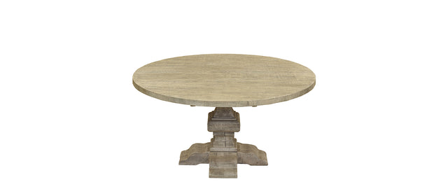 Paris Round Solid Oak Round Table
