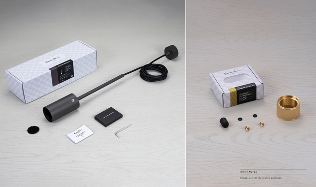Exhaust Pendant Cross Buster + Punch London