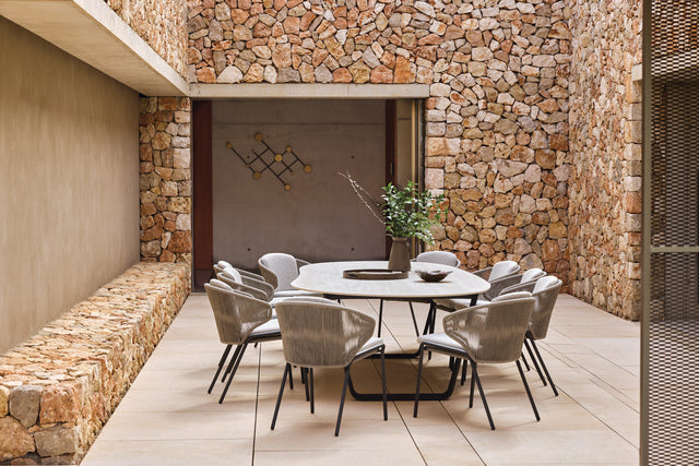 Scaun Dining Manutti Radoc – Frânghie Împletită, Ultra-Ușor
