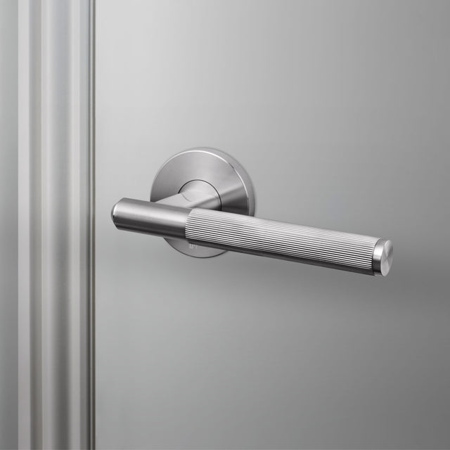 Door handle set Linear - Metal solid | Buster + Punch
