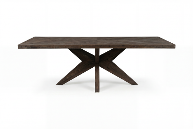 Table de salle à manger en chêne massif Sirius