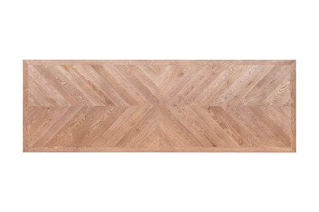 Table de salle à manger en chêne massif Sirius