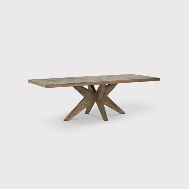 Table de salle à manger en chêne massif Sirius