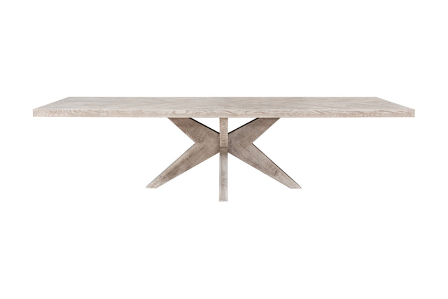 Table de salle à manger en chêne massif Sirius