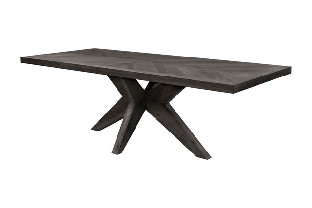 Table de salle à manger en chêne massif Sirius