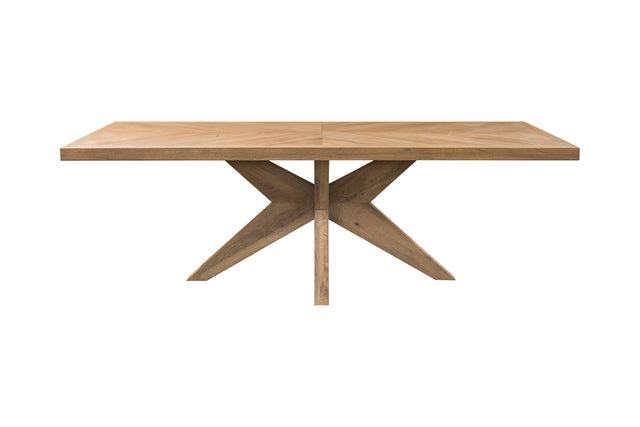 Table de salle à manger en chêne massif Sirius