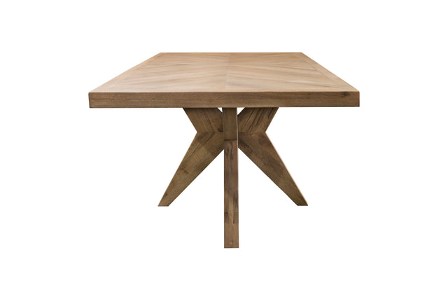 Table de salle à manger en chêne massif Sirius