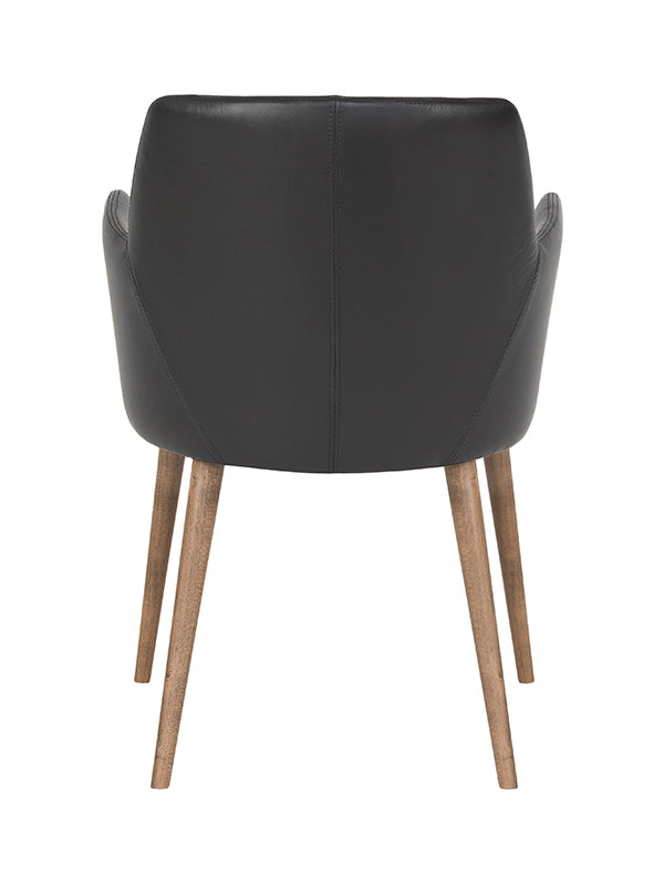 Scaun Stewart cu Picioare din lemn 53 W x 57 D x 77 H