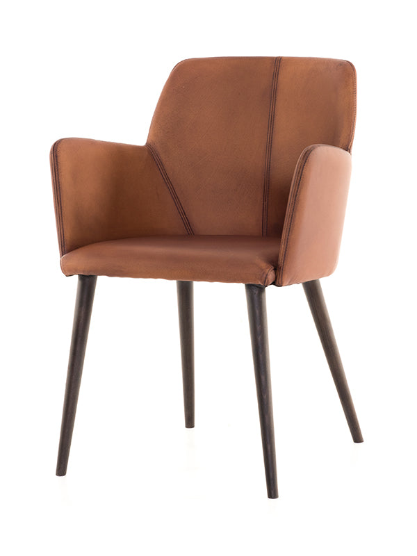 Scaun Stewart cu Picioare din lemn 53 W x 57 D x 77 H