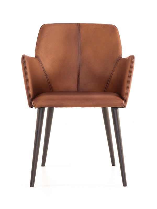 Scaun Stewart cu Picioare din lemn 53 W x 57 D x 77 H