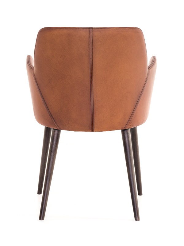 Scaun Stewart cu Picioare din lemn 53 W x 57 D x 77 H