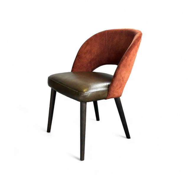 Scaun Dining Dex cu Picioare din lemn 55 W x 60 D x 82 H