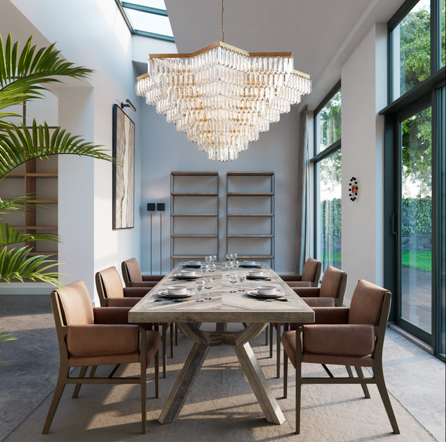 Wishbone Oak table